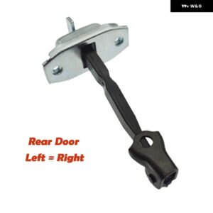 フロント リア 左 右 ドア ステー チェッカー ストラップ ストッパー 68630-02100 68620-02061 トヨタ カローラ プリウス 1.5L 1.8L 2003-2009 - Back door 1PC