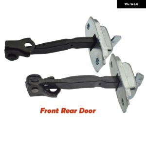 フロント リア 左 右 ドア ステー チェッカー ストラップ ストッパー 68630-02100 68620-02061 トヨタ カローラ プリウス 1.5L 1.8L 2003-2009 - Front Back door 2PCS