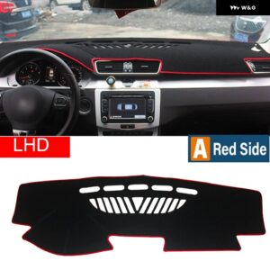 フォルクスワーゲン VW パサート B6 B7 CC 2006 - 17 車 ダッシュボード カバー アクセサリー - A Red side
