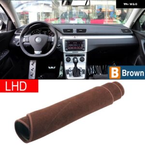 フォルクスワーゲン VW パサート B6 B7 CC 2006 - 17 車 ダッシュボード カバー アクセサリー - B Brown