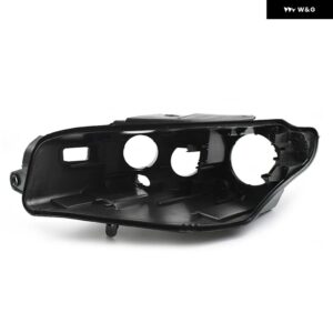 フォルクスワーゲン パサート CC 2008-2012 バックベース カー ヘッドライト ハウジング ベース プラスチック ブラックハウス 4ドア - Left Side
