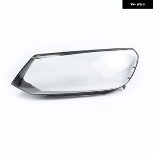 車用 ヘッドランプ レンズ フォルクスワーゲン VW トゥアレグ 2011-2014 クリアシェル ヘッドライト カバー - Left Side