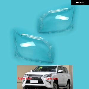 レクサス GX GX400 GX460 GX470 2014-2020 車用 ヘッドライト カバー ヘッドランプ シェル ランプシェード レンズ - Pair
