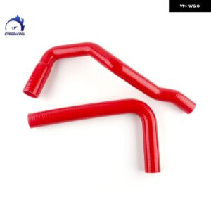 1993-1998 トヨタ スープラ JZA80 ターボ 非VVTI シリコン ラジエーター クーラント パイプ チューブ ホースキット - Red