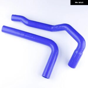 1993-1998 トヨタ スープラ JZA80 ターボ 非VVTI シリコン ラジエーター クーラント パイプ チューブ ホースキット - Blue