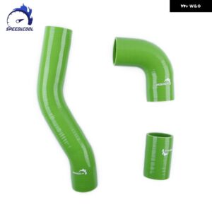 1994-1998 ランドローバー ディフェンダー 90 110 130 300TDI 車用 シリコン エア ターボ インタークーラー チューブ パイプ ホース キット - Green