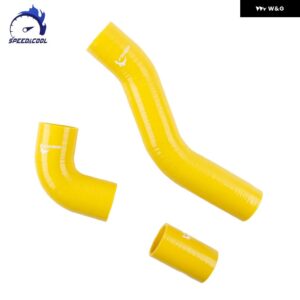 1994-1998 ランドローバー ディフェンダー 90 110 130 300TDI 車用 シリコン エア ターボ インタークーラー チューブ パイプ ホース キット - Yellow