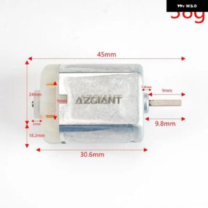 10個 10/20MM ラウンド/Dカット マイクロDCモーター FC-280 車ドアロックモーター トヨタ レクサス プラド ランドクルーザー ハリアー カローラ - 10 pcs D CUT 10mm