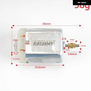 10個 10/20MM ラウンド/Dカット マイクロDCモーター FC-280 車ドアロックモーター トヨタ レクサス プラド ランドクルーザー ハリアー カローラ - 10 pcs toyota