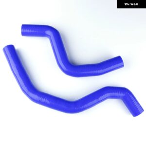 2001-2007 三菱 ランサーエボリューション EVO 7 8 4G63 CT9A シリコン ラジエーター ホースキット - Blue