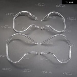 BMW X3 X4 F25 F26 2014-2017 LED 車用 DRL ヘッドライト ライトガイド エンジェルアイ デイタイム ランニングライト チューブ バー - pair light