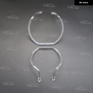 BMW X3 X4 F25 F26 2014-2017 LED 車用 DRL ヘッドライト ライトガイド エンジェルアイ デイタイム ランニングライト チューブ バー - Left light