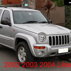 ジープ リバティ KJ 2002 - 07 BLUETOOTHアプリ 超高輝度マルチカラーRGB LEDエンジェルアイキット ハローリング - 2002 - 2004