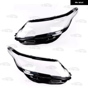 車用ク リアランプ シェード ヘッドランプ カバー ランドローバー レンジローバー ヴェラール 2017-2024 ランプシェード 交換用 - 2pcs pair light