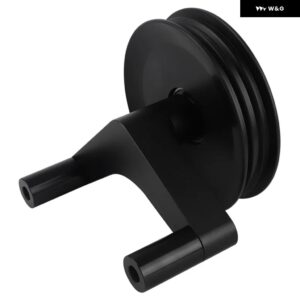 1988-1992 カマロ ファイヤーバード V8 SMOG ビレット ポンプ ブラケット プーリー 10186167 交換用 - black