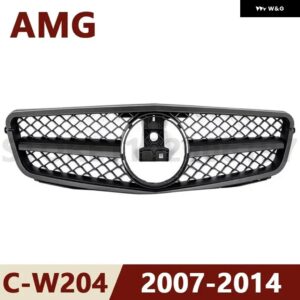 2007-2014 W204 C クラス メルセデス ベンツ C180 C200 C250 C300 C43 AMG GT フロント バンパー グリル フード グリル - W204 07-14 AMG Matte