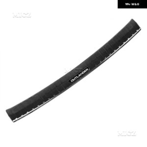カーアクセサリー 三菱 アウトランダー 2013-2018 ステンレス トランク スレッショルド ガードプレート 傷防止 - Black brushed C