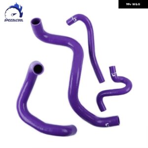 1999-2006 セリカ ZZT231 190 1.8 2ZZ-FE エンジン RHD シリコン ラジエーター クランクケース ブリーザー チューブ パイプ ホースキット - Purple