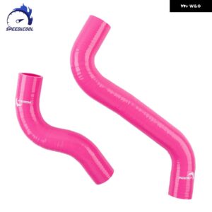 2015-2018 スバル WRX 2.0L シリコン ラジエーター クーラント パイプ チューブ ホースキット - Pink