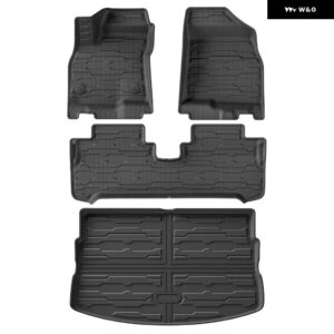 シボレー シボレー ボルト EV 2022 2023 2024 車用フロアマット カーゴライナー トランク パッド TPE 3D 左ハンドル - Bolt EV FM 4P