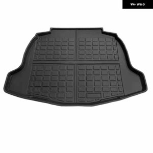 3D TPE LHD RHDフロアカーマット トヨタ カローラ クロス 2020 2021 2022 フロアマット ライナートレイ フット パッド カーペット SUV カーアクセサリー - Trunk Mat