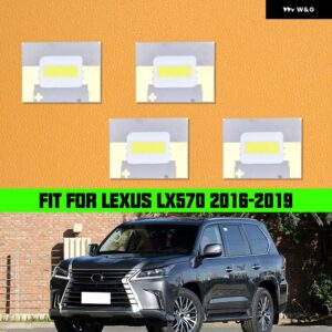 回路基板 光源基板 チップボード レクサス LX570 2016 - 19 デイタイム ランニングライト 光源チップ - 2PCS RIGHT LIGHT