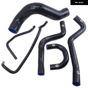 シリコン ラジエーター ホースクランプキット 05-06 マスタング GT V8 / 05-10 GT500 6個 - K8-233 BLACK