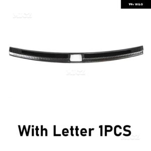 カーアクセサリー VOLKSWAGEN TERAMONT 2017-2024 ステンレス スレッショルドガード トランク スレッショルドガード 傷防止 - Black brushed C