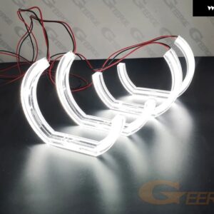 トヨタ チェイサー JZX100 超高輝度 A/W スイッチバック デイライト ウィンカー DTM スタイル LED エンジェルアイ ハローリングキット - white only Day Light