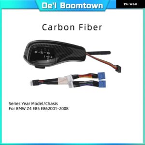 LED ギア シフト ノブ BMW 1 3 5 6 7 X1 X3 X5 Z4 E81 E82 E87 E88 89 E46 E90 91 E92 E93 E39 E60 E61 E63 E64 E38 E84 E53 E85 E89 - Z4 E85 E86 Carbon