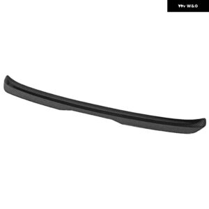グロスブラック マクストン スタイル リアルーフスポイラー ウィング フォルクスワーゲン ゴルフ 6 7 7.5 GTI GTD R 2009-2020 - MK6 Carbon Style