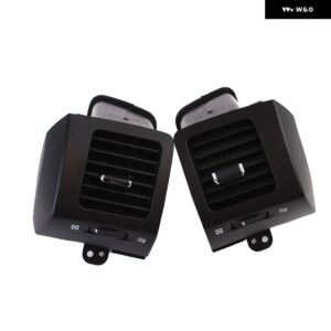 サイド エアコン 吹き出し口 トヨタ ランドクルーザー プラド LC120 レクサス GX470 2003-2009 AC吹き出し口 グリル 左右 - black