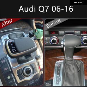 アウディ A6 C7 A4 B7B5 Q5 A5 Q7A7 ギアスティック オートマチックギア ボックス ハンドル カーアクセサリー ギア シフト ノブ 内装パーツ ギア レバー - Audi Q7 06-16