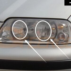 フォルクスワーゲン VW SHARAN 7M シート アルハンブラ BLUETOOTH アプリ RF リモート マルチカラー 超高輝度 RGB LED エンジェルアイキット ハローリング - halogen HD