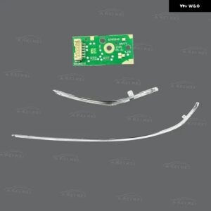 デイタイム ランニングライト チューブ エンジェルアイカーDRL ヘッドライト ライトガイドストリップチップボード アウディ A8 D5 2018 - 22 - DRL and Chip left