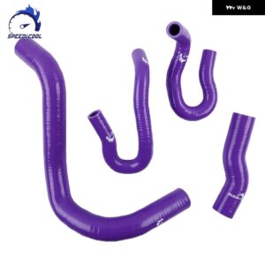 1998-2005 レクサス IS200 GXE10 トヨタ アルテッツァ MK1 AS200 2.0 1G-FE エンジン シリコン ラジエーター クーラント パイプ チューブ ホース - Purple