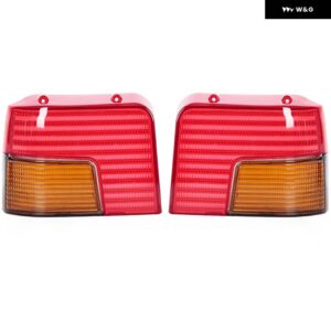 左 右 リア リバース ブレーキ ストップランプ カバー プジョー 205 1983-1994 ウィンカー インジケーター テールライト シェード 634983 635041 - Left and Right