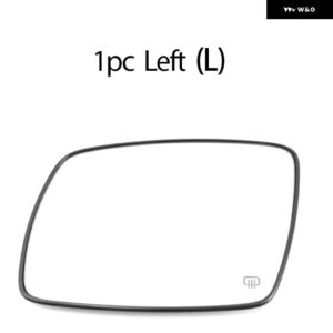 左 右 サイドミラー ガラス リアビュー リアビュー 外装 レンジ ダッジ ジャーニー JCUV 2009-2019 アクセサリー - 1PC Left