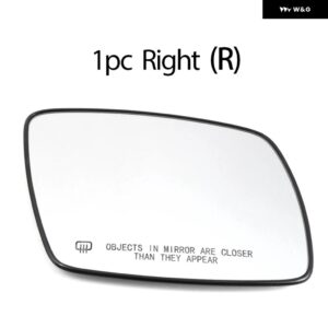 左 右 サイドミラー ガラス リアビュー リアビュー 外装 レンジ ダッジ ジャーニー JCUV 2009-2019 アクセサリー - 1PC Right