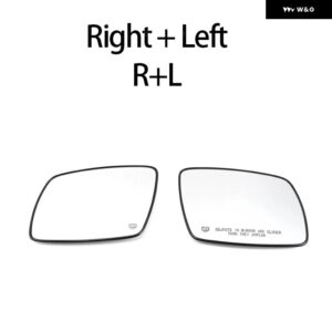 左 右 サイドミラー ガラス リアビュー リアビュー 外装 レンジ ダッジ ジャーニー JCUV 2009-2019 アクセサリー - Right and Left