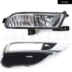 ホンダ CRVタイプ2015 2016 UK バージョン フォグランプ バンパー ドライビングランプ フォグランプ カバー グリル フレーム トリム キット スイッチ - Cover and Lamp-Right