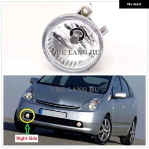 トヨタ プリウス 2004 - 09 カー スタイリング フロント バンパー フォグランプ 電球 付き フォグランプ - 1x Right side