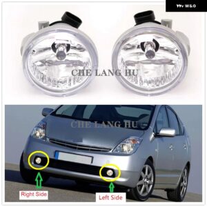 トヨタ プリウス 2004 - 09 カー スタイリング フロント バンパー フォグランプ 電球 付き フォグランプ - Left and Right