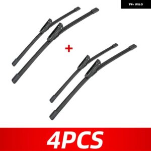 車用 ワイパー LADA XRAY 2015-2020 26インチ + 14インチ フロント リア ワイパー ブレード ブラシ カッター アクセサリー 2015 - 20 - 4 PCS