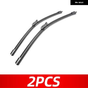 車用 ワイパー シュコダ オクタビア A7 TYP5E MK3 2013-2019 24インチ + 19インチ フロント リア ワイパー ブレード ブラシ カッター アクセサリー - 2 PCS