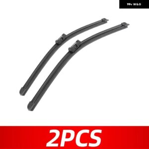 車用 ワイパー ルノー ゾエ 2012-2017 24インチ + 14インチ フロント リア ワイパー ブレード ブラシ カッター アクセサリー 2012 - 17 - 2 PCS