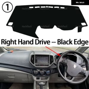 ダッシュボード カバー プロトン ペルソナ BH6 2016-2022 オート ダッシュボード カバー ダッシュマットボード パッド カーペットダッシュマット - Right Hand Black