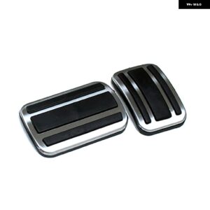 AT MTペダルカバー プジョー 308 2007-2021 3008/GT 2016-221 408 2010-2021 4008 5008 カー スタイリング パッド ブレーキ アクセル ペダル - AT