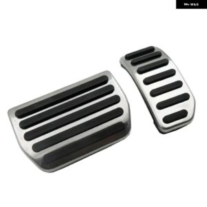 カーアクセサリー 2009-2017 VOLVO XC60 S60 S80 S60 V60 V70 アルミ製 AT アクセル ガス フットレスト カスタム ペダル パッド 3個 - 2PCS