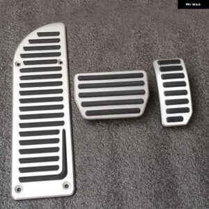 カーアクセサリー 2009-2017 VOLVO XC60 S60 S80 S60 V60 V70 アルミ製 AT アクセル ガス フットレスト カスタム ペダル パッド 3個 - 3PCS